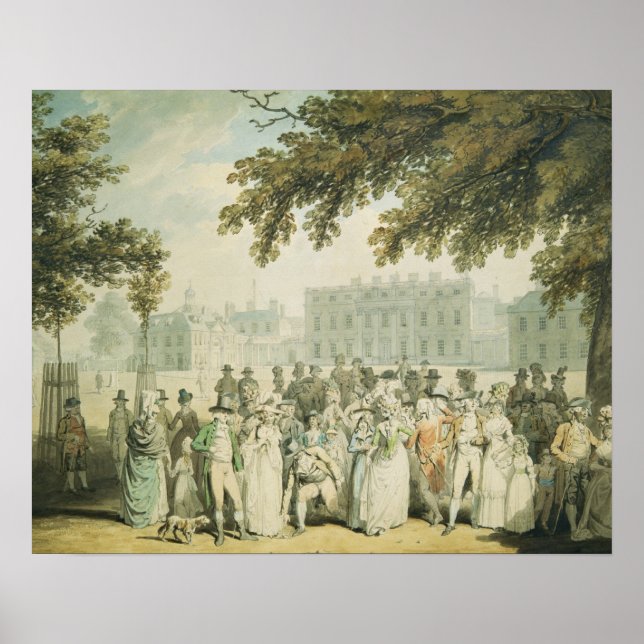 Pôster Casa de Buckingham, Rua.Parque do James, 1790 (Frente)