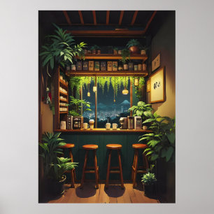 Poster Casa de Café de Tóquio