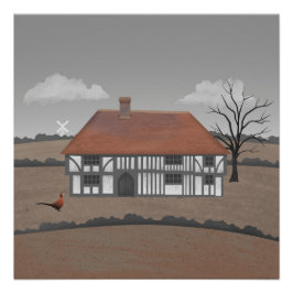 Pôster Casa de Campo de Faisão