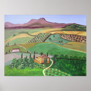 Pôster Casa de campo na vila