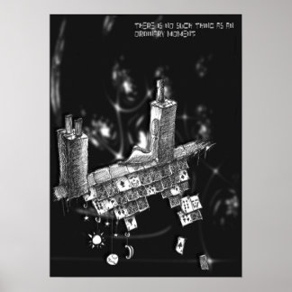 Poster Casa De Cartões