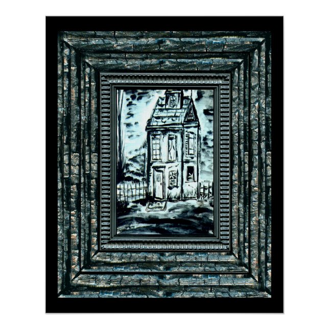 Pôster Casa de Decepção (Frente)