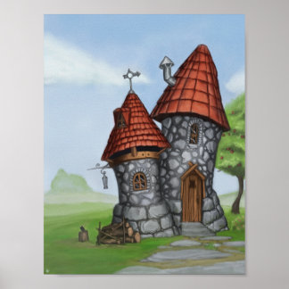 Pôster casa de fantasia