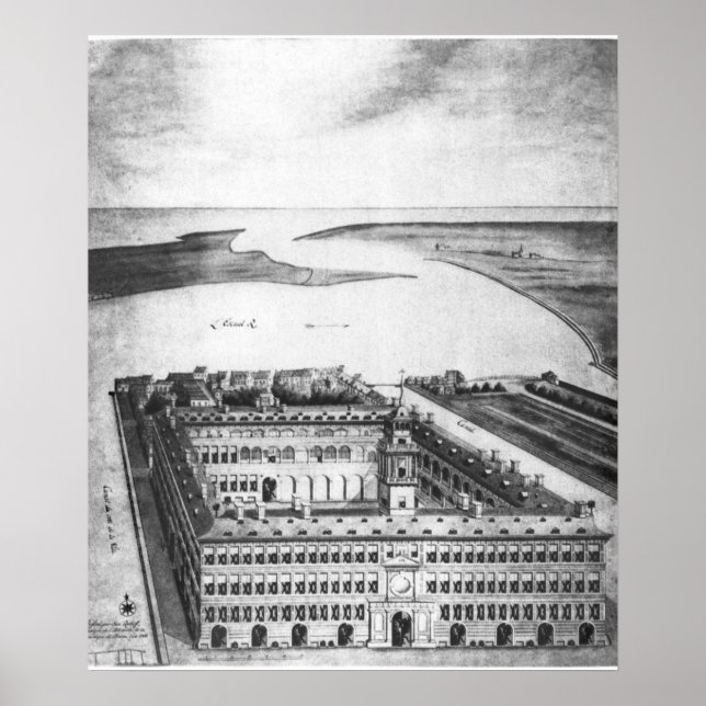 Pôster Casa de Hanse, Antuérpia (Frente)