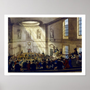 Pôster Casa de India, a sala da venda, 'do Micr de