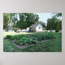 Poster Casa de Nascimento de Herbert Hoover, Iowa