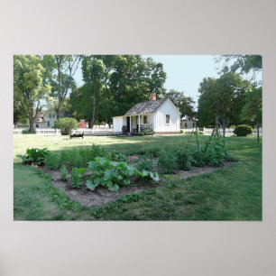Poster Casa de Nascimento de Herbert Hoover, Iowa