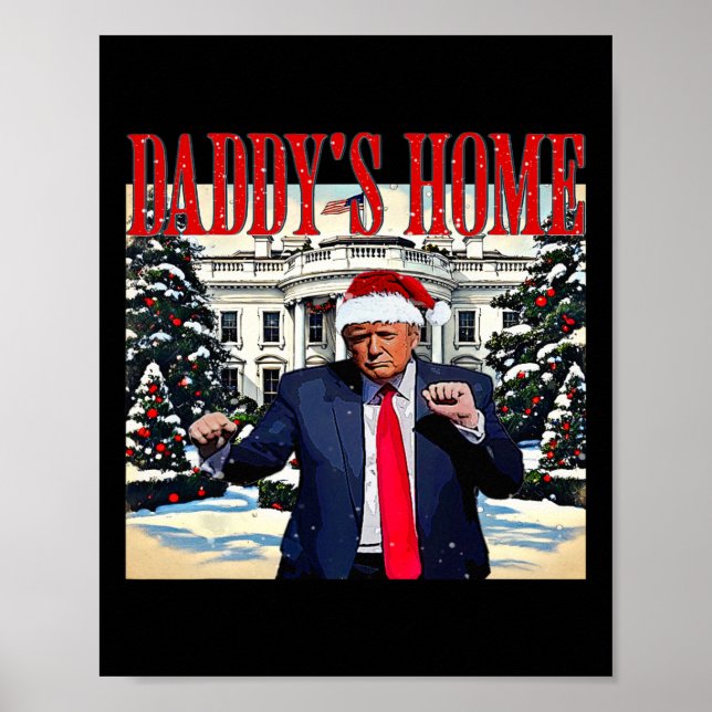 Poster Casa de Natal do pai Casa Branca Trump D (Frente)