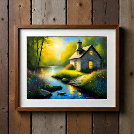 Poster Casa de Pedra à Beira do Rio 2