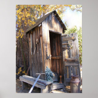 Poster Casa de saída VIintage