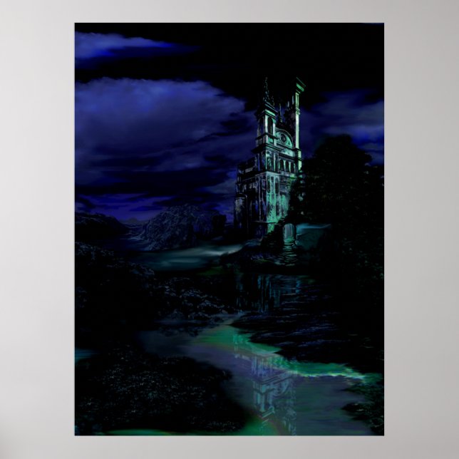 Pôster Casa de Usher (Frente)