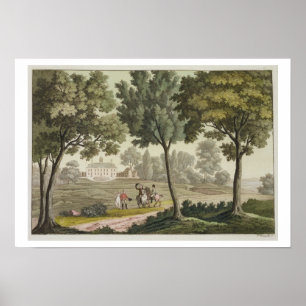 Pôster Casa de Washington no Monte Vernon, de Le Costu