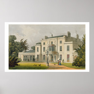 Poster Casa de Wimbledon, do repositório de Ackermann 'd