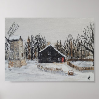 Poster Casa do Sal de inverno