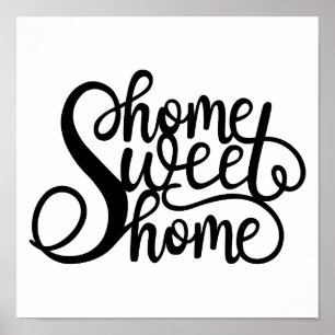 Poster Casa doce Home