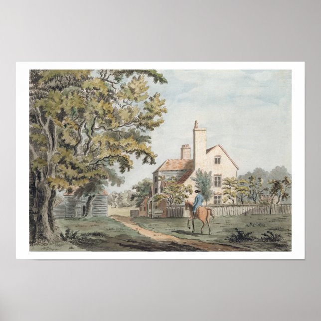 Pôster Casa dos Guardiões no Parque Richmond, 1757 (canet (Frente)