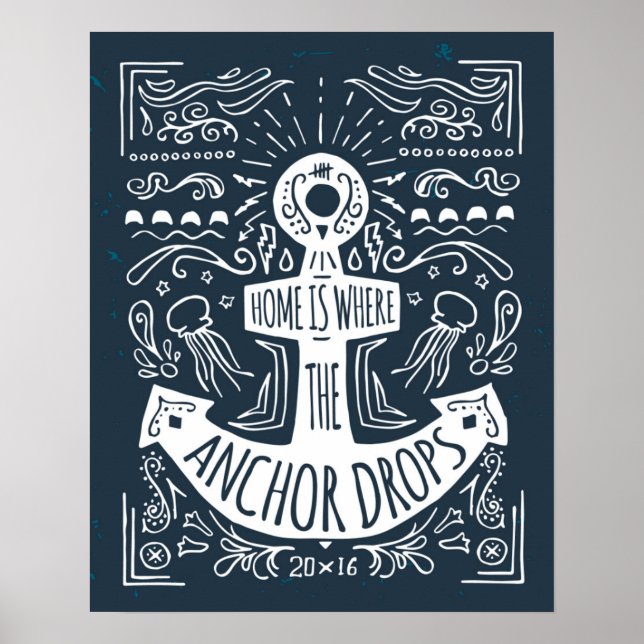 Poster Casa É Onde A Âncora Cai (Frente)