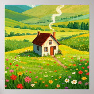 Poster Casa é onde a mãe está.