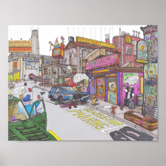 Poster Casa Funeral de 10 dólares de Tito