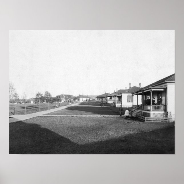 Pôster Casa Militar na Área Residencial de Fort Meade (Frente)