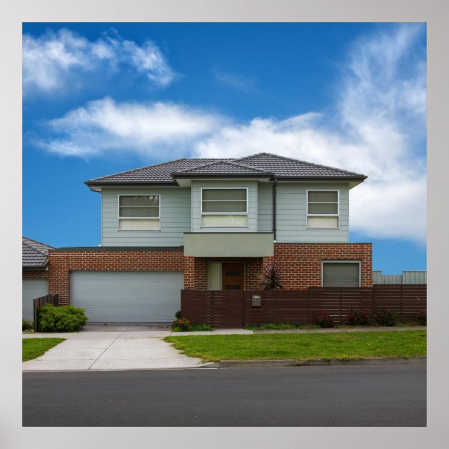 Poster Casa residencial (Frente)