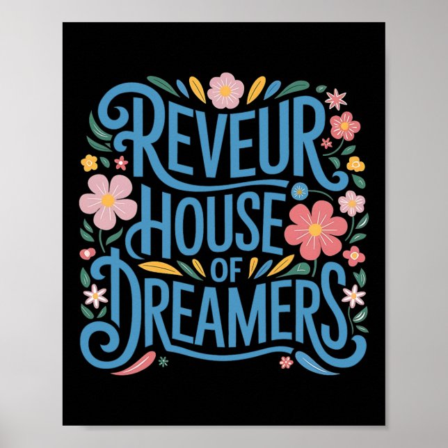 Poster Casa Revoradora De Sonhadores1 (Frente)