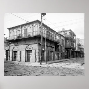 Pôster Casa velha do absinto, Nova Orleães: 1906