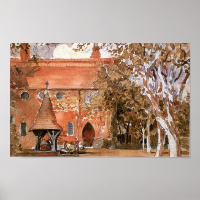 Pôster Casa Vermelha (Frente)