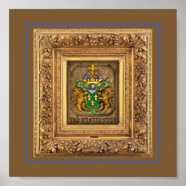 Poster Casaco de Armas Da Família Holandesa Westerfield.