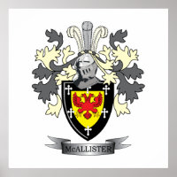 Casaco de armas da McAllister Family Crest