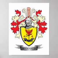Casaco de armas da McDonald Family Crest