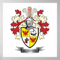 Casaco de armas da McIntyre Family Crest