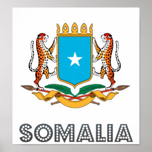 Pôster Casaco de armas da Somália
