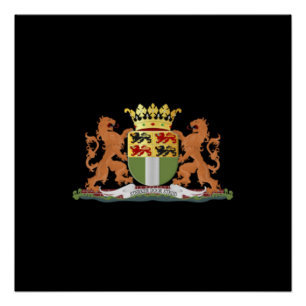 Pôster Casaco de armas de Roterdão