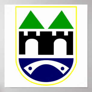 Pôster Casaco de Armas Sarajevo