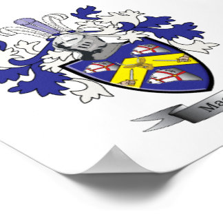 Pôster Casaco de Braços da Proteção da Família MacKay