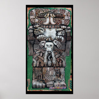 Pôster casaco, deusa terrestre