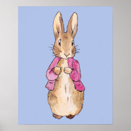 Poster Casaco rosa Classic Rabbit