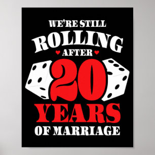 Poster Casais Casados 20 Anos - 20 Engraçado Anni