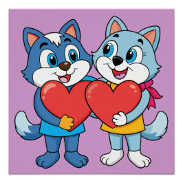 Pôster Casais de Critério de Corte