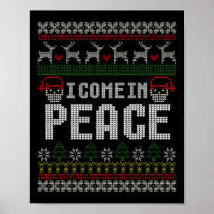Poster Casais de Natal Feio Eu Vim