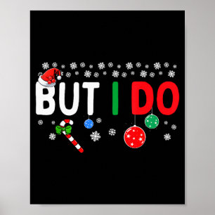 Poster Casais Engraçados Eu Não Uso Roupas de Natal Combi