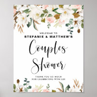 Casais Magnolias & Cotton Garland Chá Bem-vindo