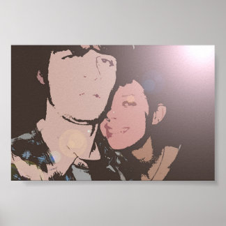 Poster Casal Adorável