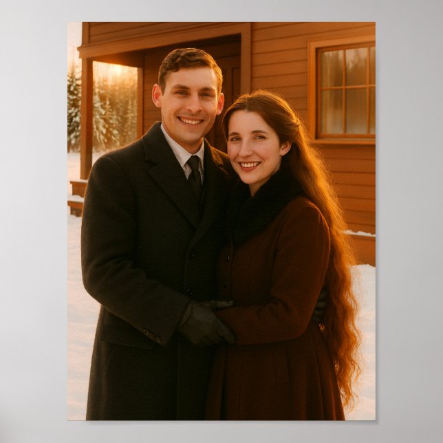 Poster Casal Antigo (Frente)