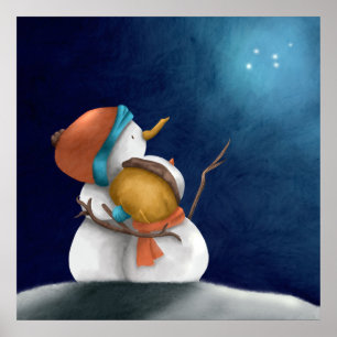 Poster Casal Branca de Neve