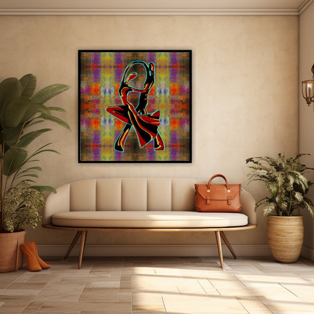 Pôster Casal dançante (Criador carregado)