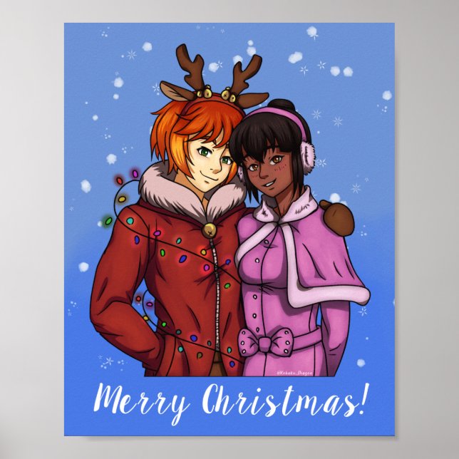 Poster Casal de Natal (Frente)