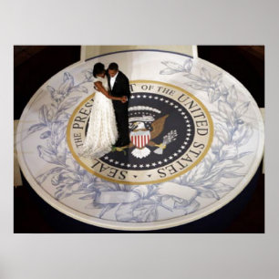 Poster CASAL do presidente Obama PRIMEIRAMENTE, PRIMEIRA