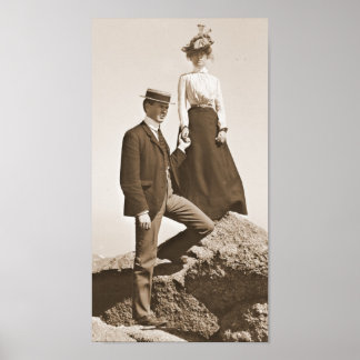 Pôster Casal Sepia 1915